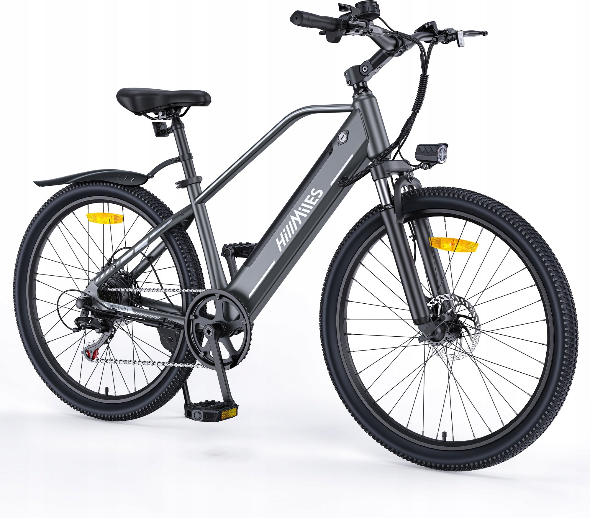 HillMiles MileTrail1 Rower elektryczny 26" 25km/h 100KM 36V 13Ah E-BIKE PL Foldability assembled, ready to ride