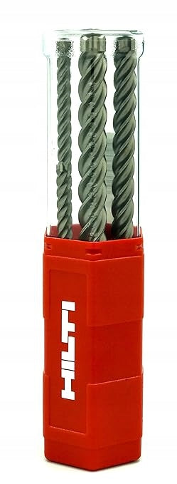 Hilti SDS Plus drill bit set for reinforced concrete 6 pieces TE-CX M1 4-blade Mounting type SDS-Plus