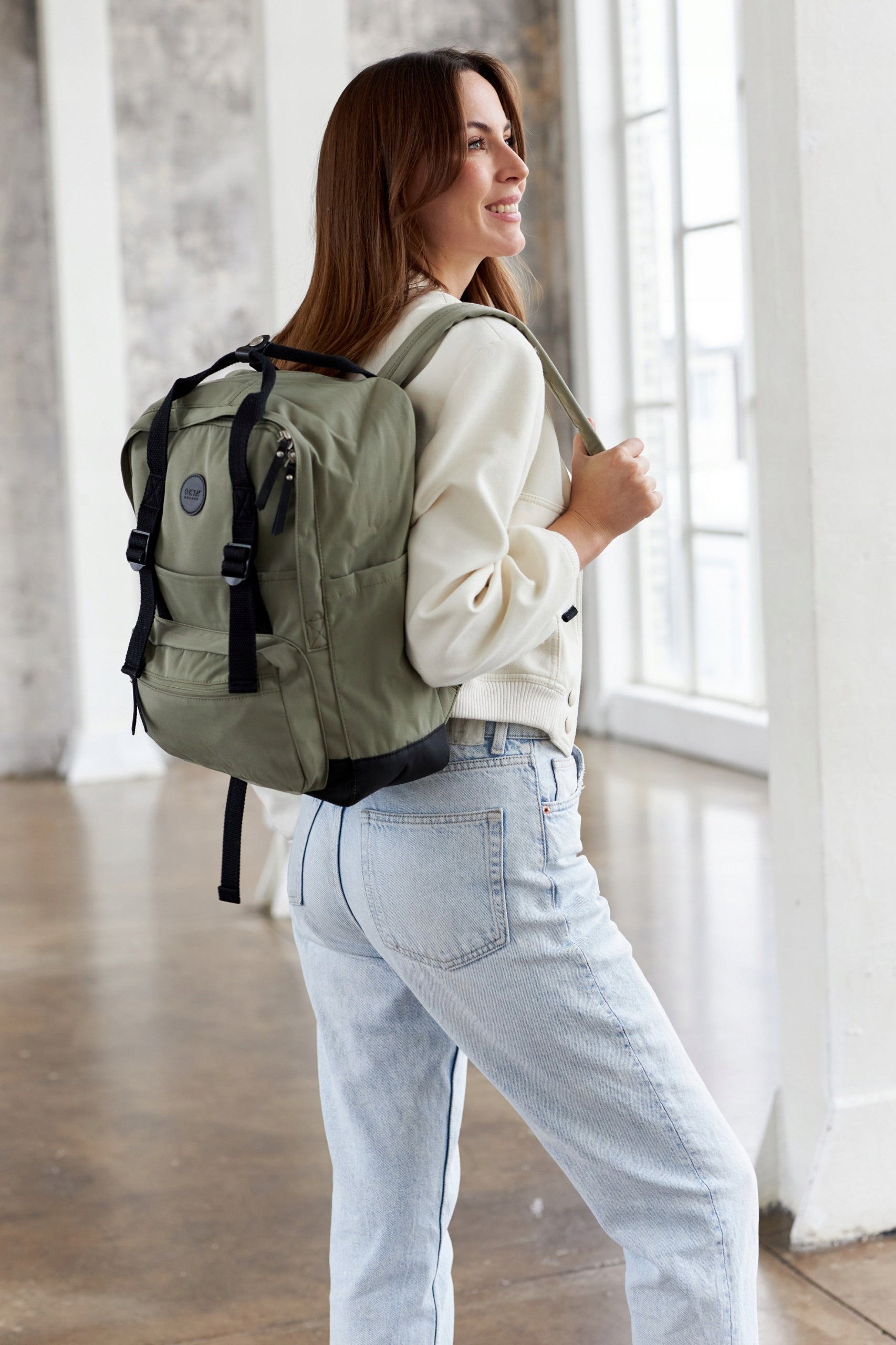 Himawari city backpack large sports lightweight for laptop roomy pockets Packaging status original