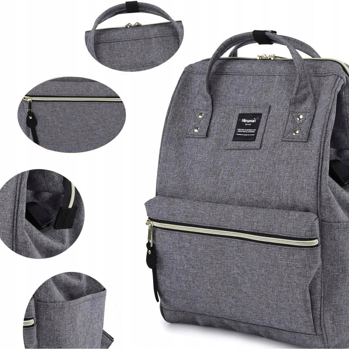 Himawari laptop backpack for up to 13-14 inches school city travel EAN (GTIN) 5903814659349