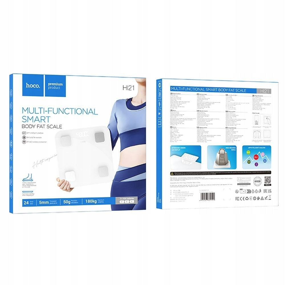 Hoco Bathroom scale Hoco Bluetooth HI21 white Packaging status original