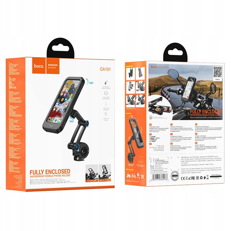 Dviračio, motociklo laikiklis Hoco, juodas