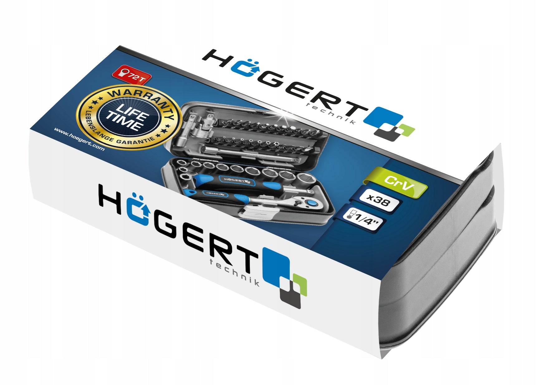 Hoegert Technik HT1R462 bit and socket set EAN (GTIN) 5901867178510