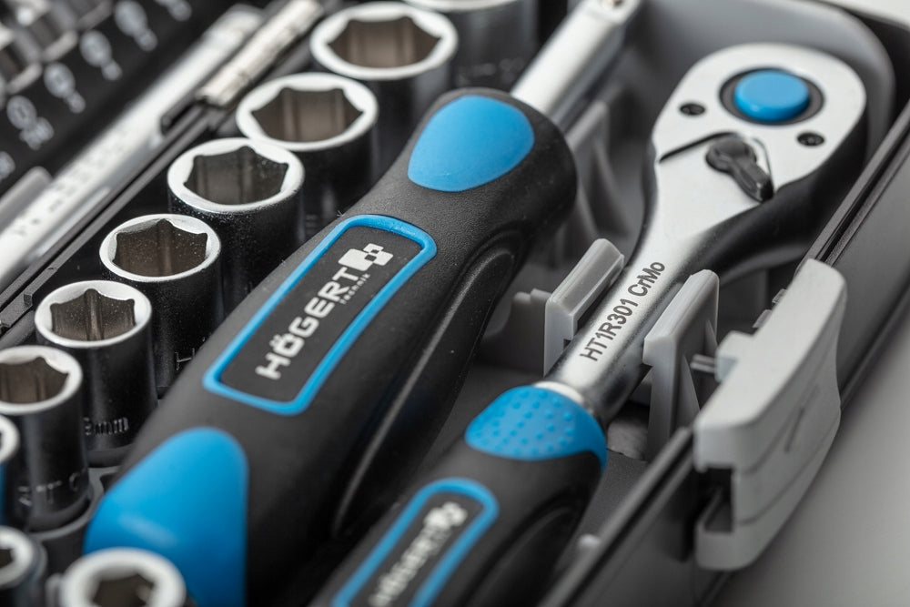 Hoegert Technik HT1R462 bit and socket set Product weight with unit packaging 0.81 kg