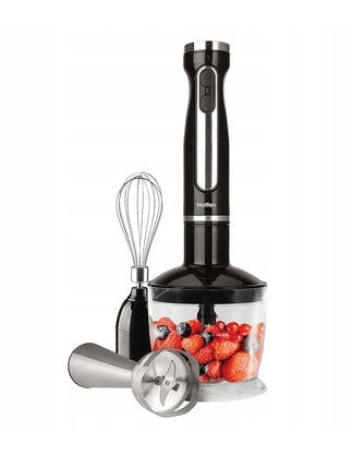 Hoffen Hand Blender 3in1 with Accessories Black 1200W HB-5110 3 Operating Modes Packaging status original