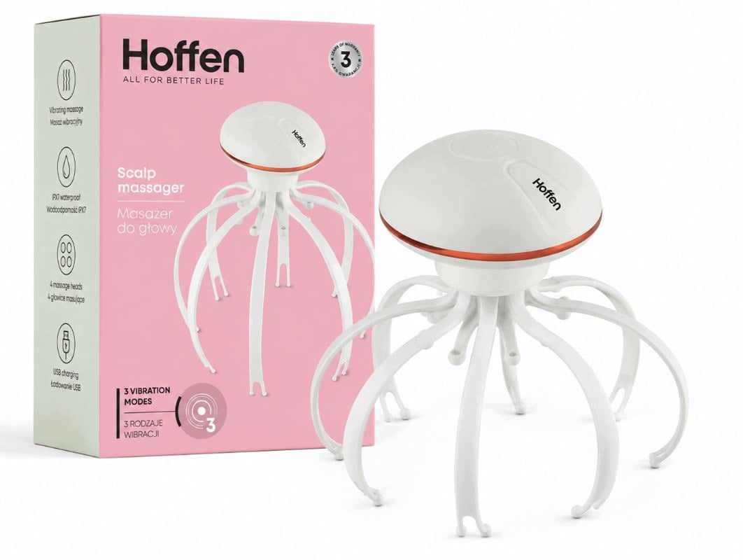 Hoffen Scalp massager – 3 vibration modes