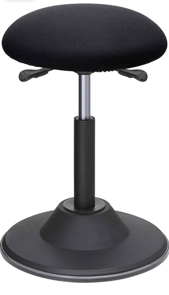 Hoker Chair Swivel Chair Stool Songmics 70 x 41 x 41 cm black