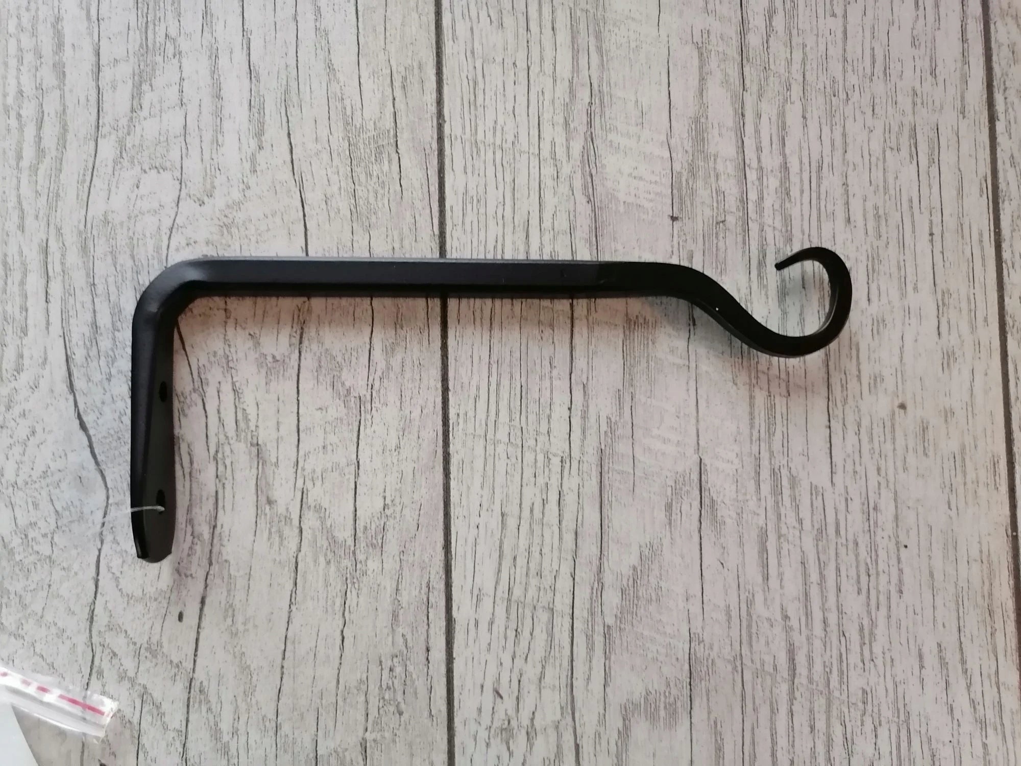 Holder, hook, metal hanger for pot, flowerbed UK6 simple BLACK 1pc. Manufacturer code 23123121