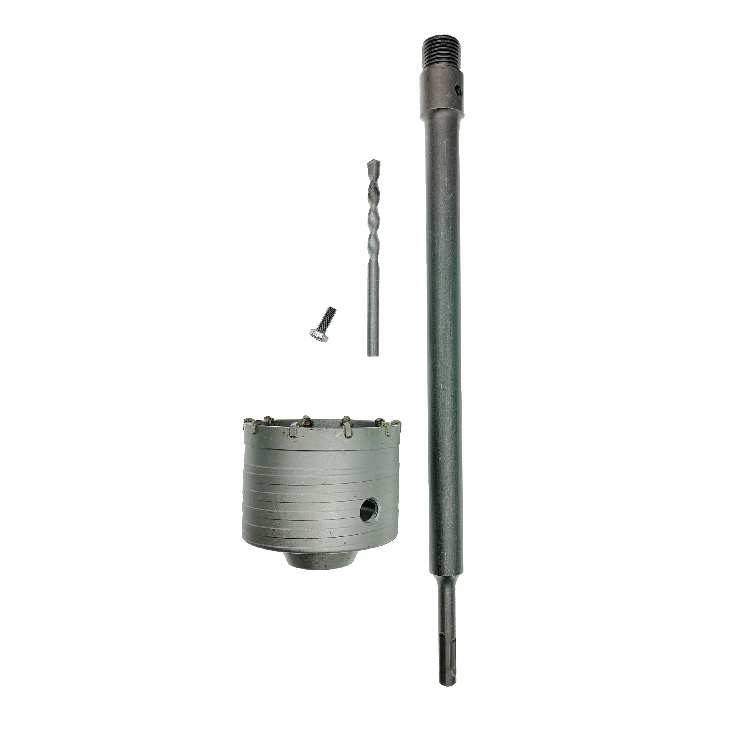 Hole Saw Kit 150mm Handle Adapter 350mm For Concrete SDS-PLUS Alloy Steel Manufacturer code G40010 + 49624