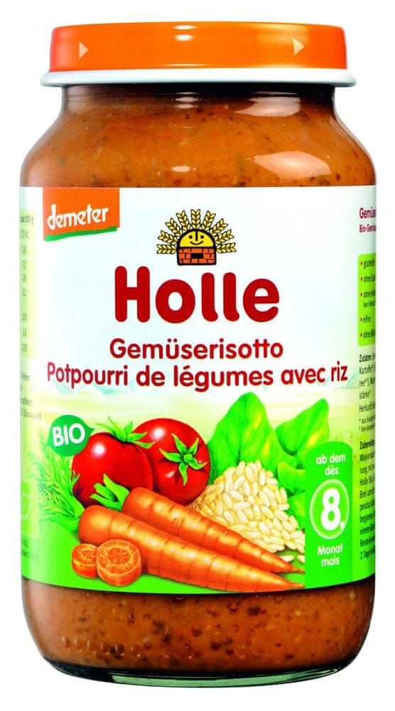 Holle Organic Vegetable Risotto 220 g Brand Holle