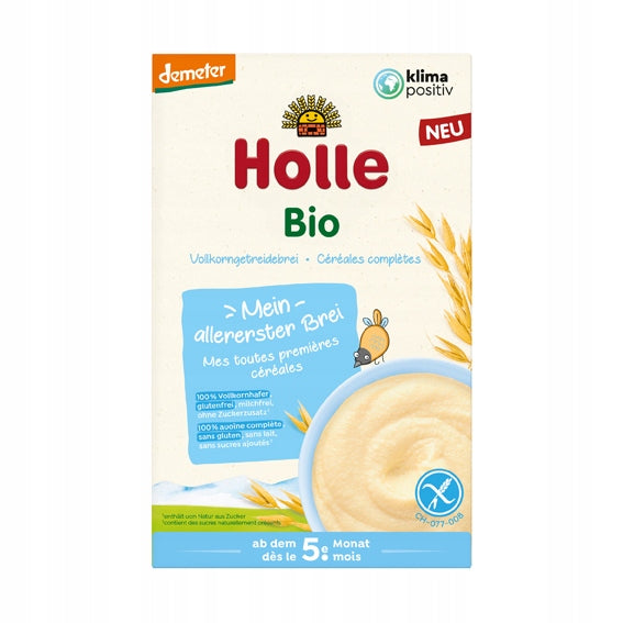 Holle oat porridge for children over 5. Manufacturer code 171501