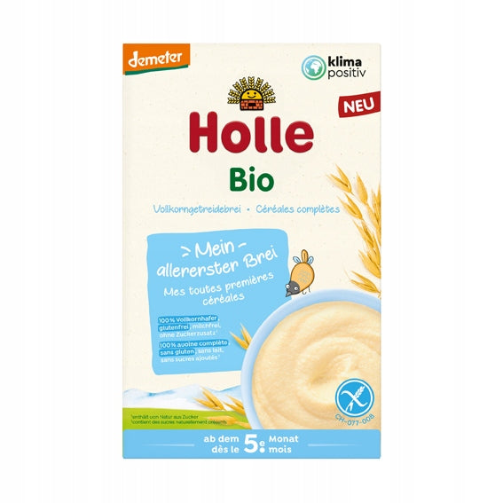 Holle oat porridge for children over 5.