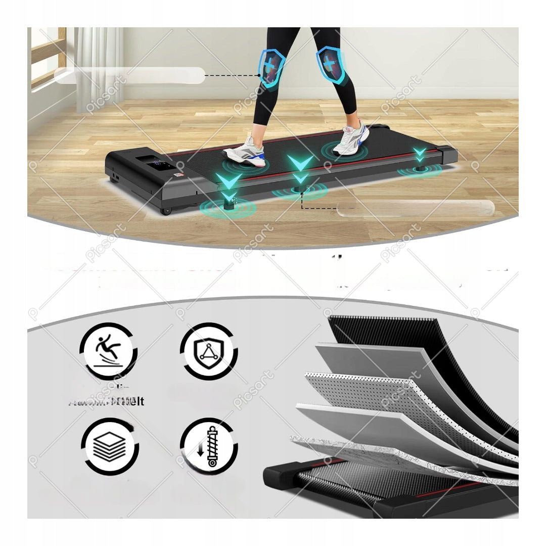 Home Desk Treadmill 3.0 HP Incline 6% Remote Control Folding Walking Pad Brand no brand