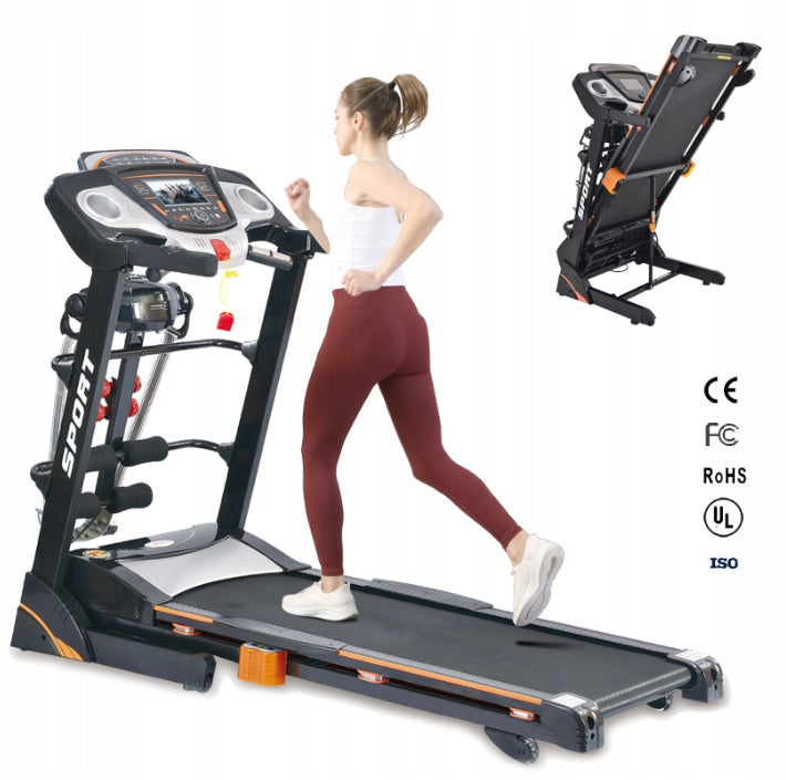 Home Electric TREADMILL 16KM 140KG MASSAGER Auto ANGLE 15% Packaging status original