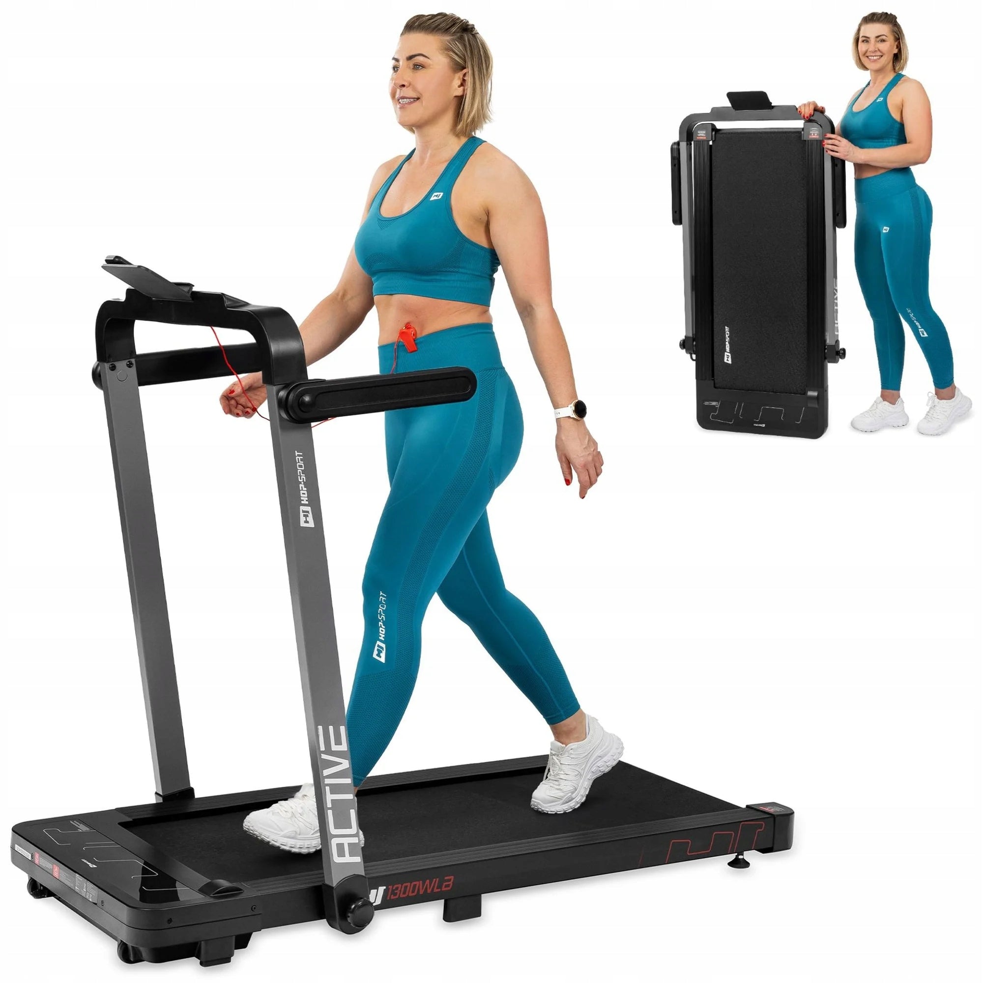 Home Electric Treadmill 1,5 HP Folding Flat Under Bed 14km/h 120kg