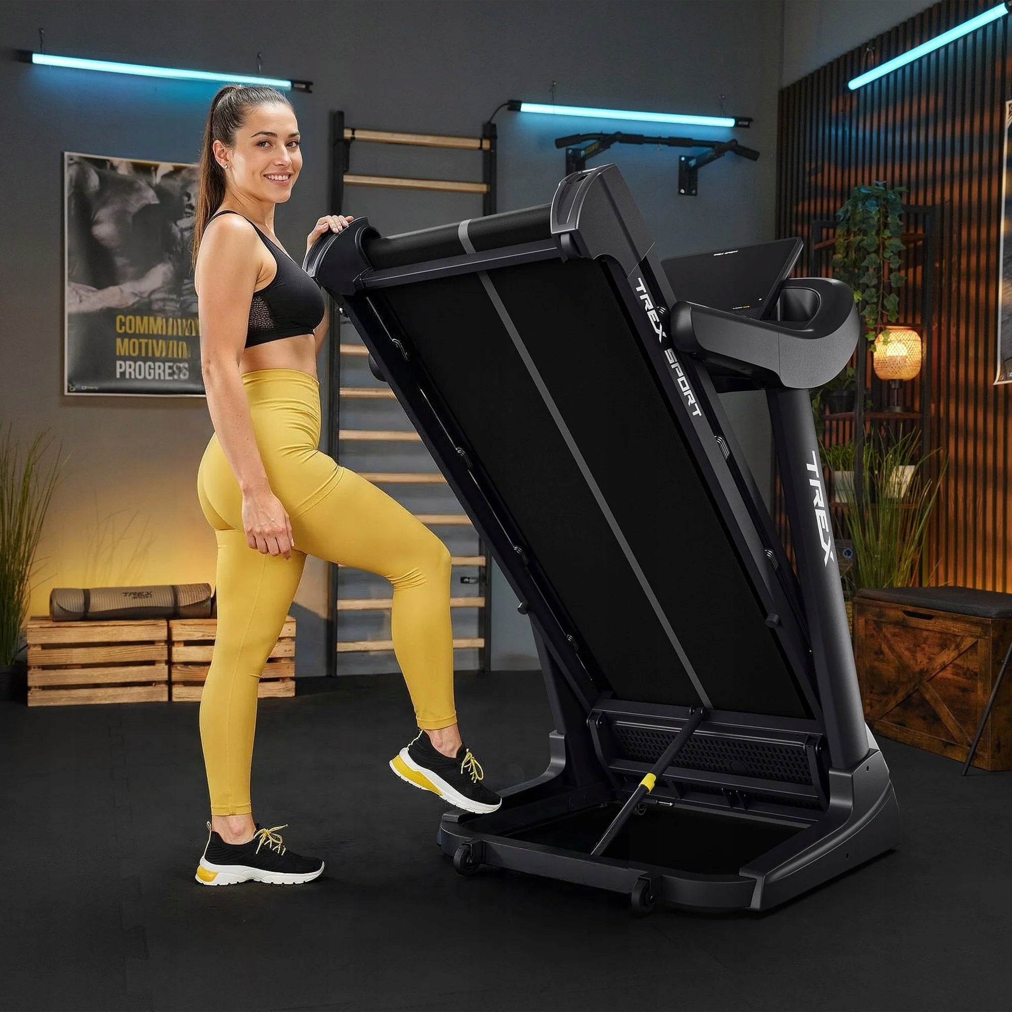 Home Electric Treadmill Adjustable Folding Angle 20 KM/H ROOK TREX SPORT Manufacturer code TX-1200TM ROOK