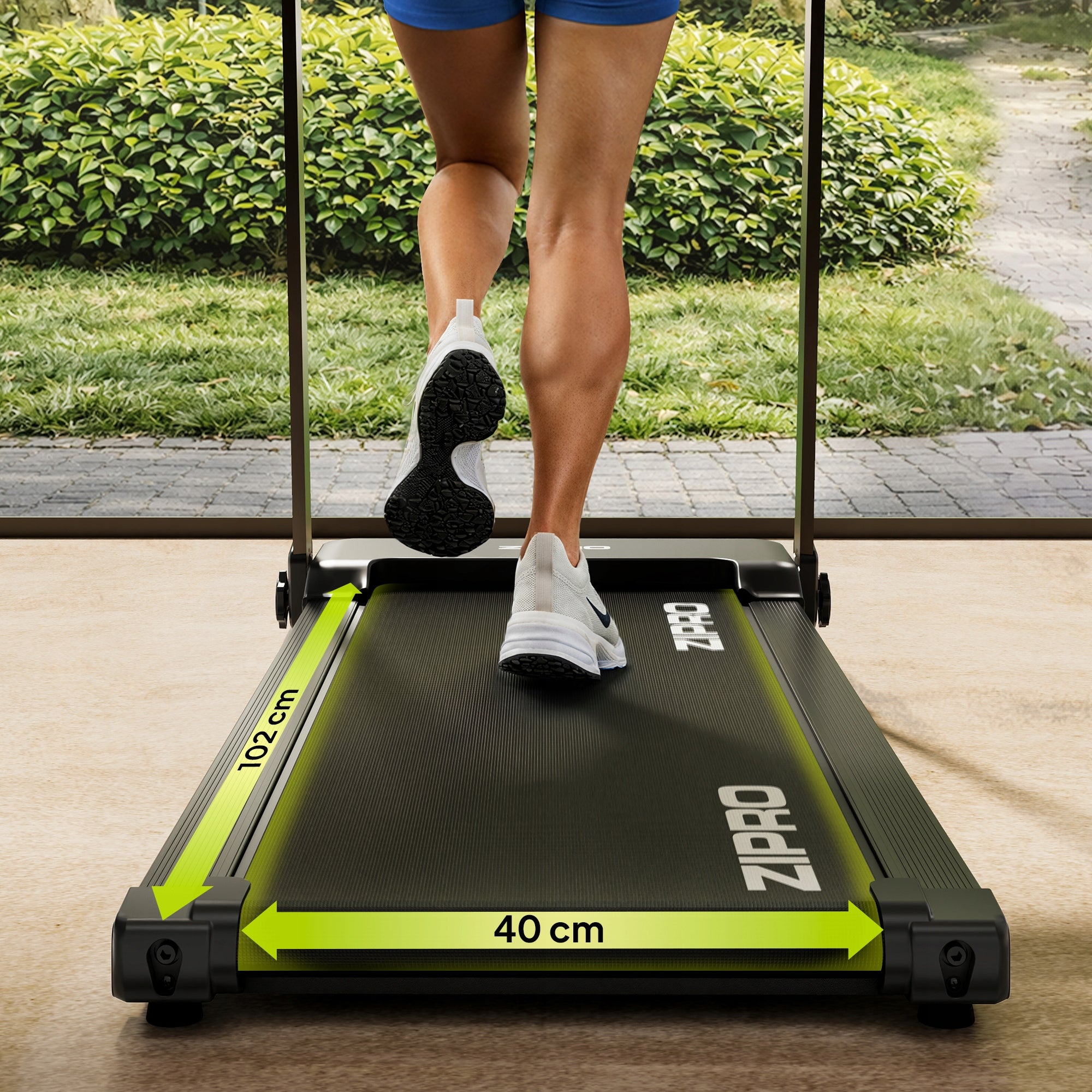 Home Electric Treadmill Folding Under Bed 1-12km/h Zipro Forma Lite Brand Zipro
