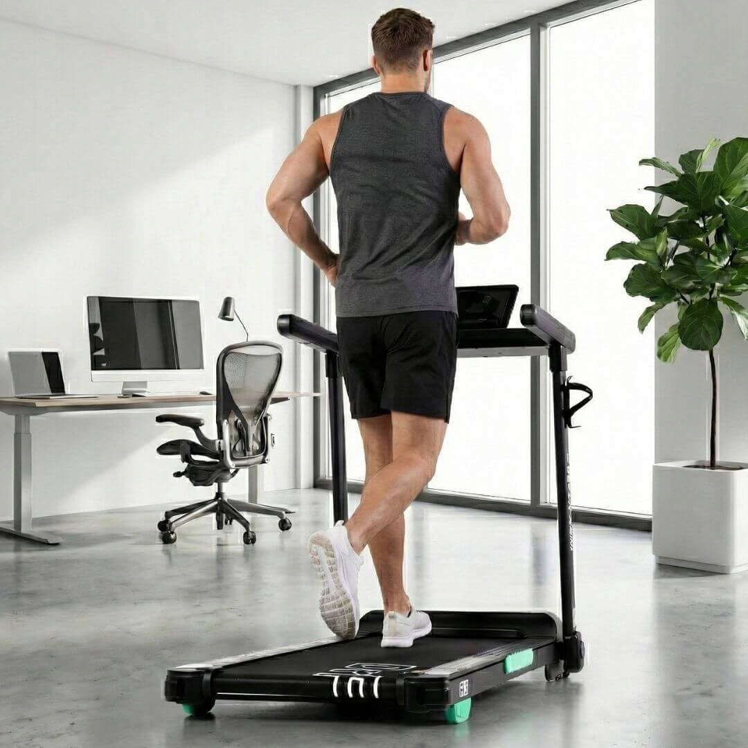 Home Electric Treadmill Folding Under Bed 14 km Vending Machine Slope 25° Brand DrFit