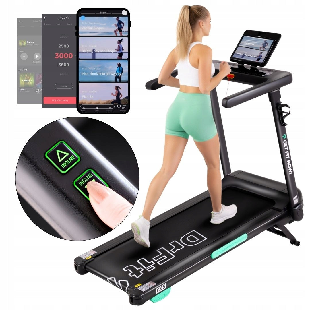 Home Electric Treadmill Folding Under Bed 14 km Vending Machine Slope 25°