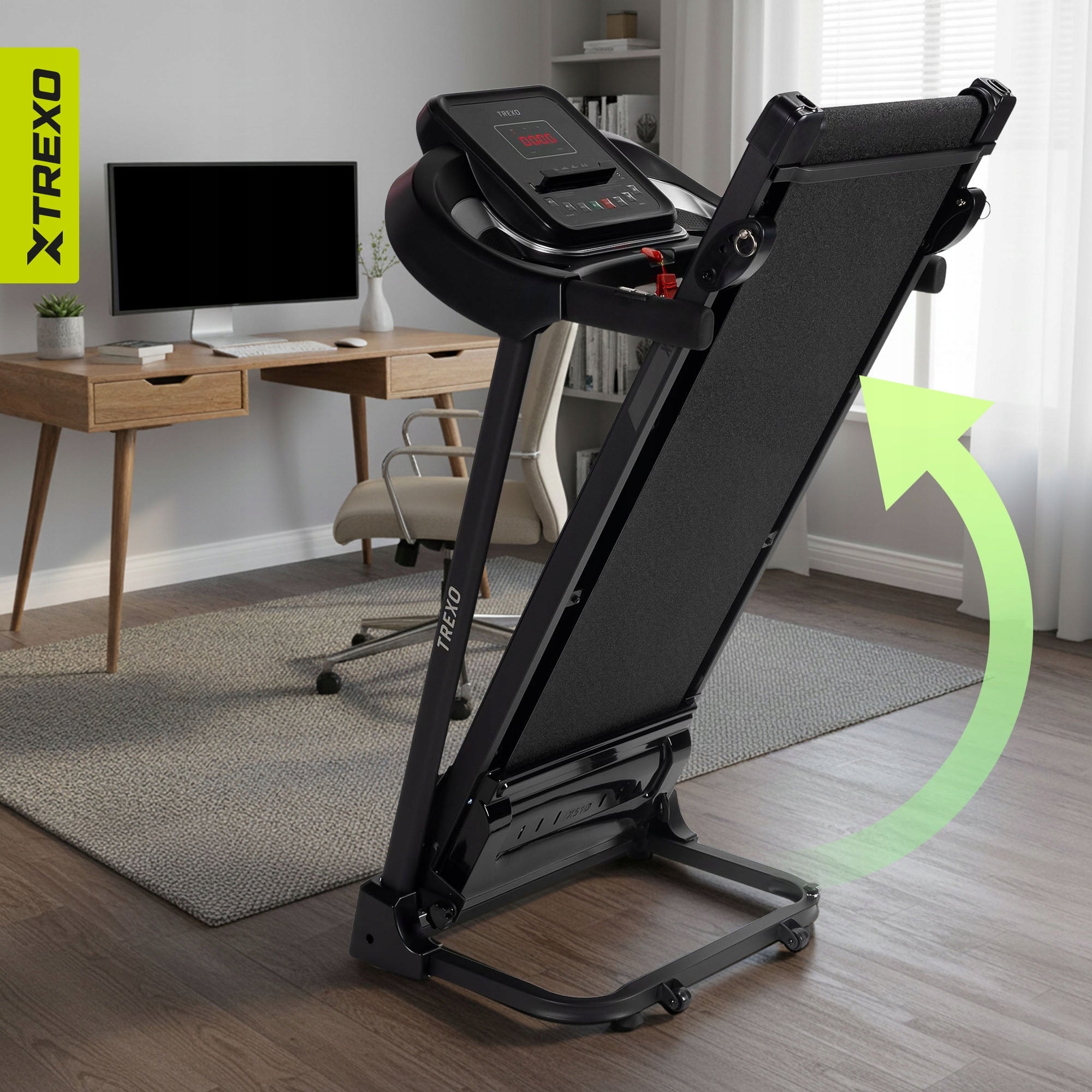 Home Electric Treadmill XTREXO X100 Folding Tilt Adjustment 10 km Manufacturer code X100