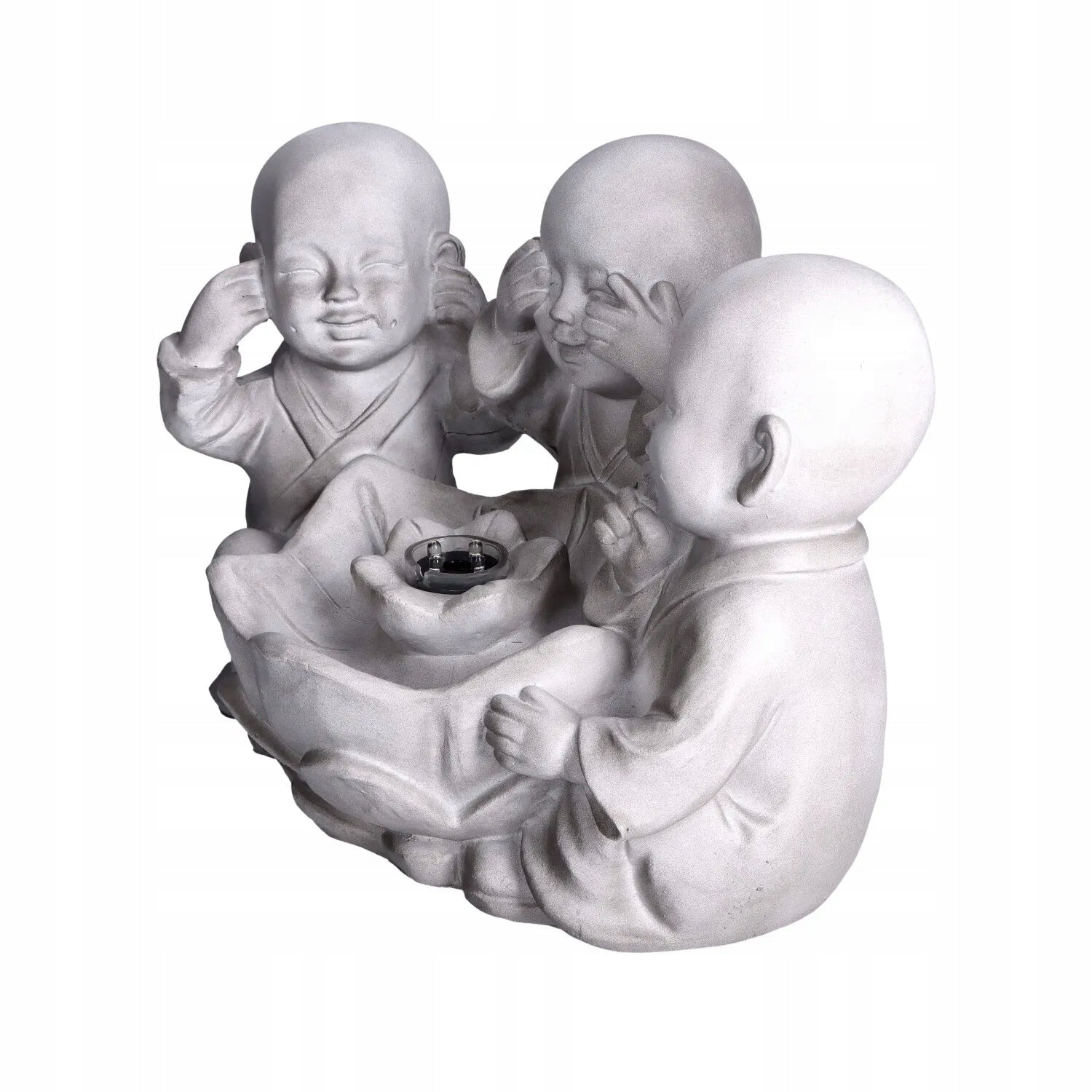 Home Fountain Led Buddha 3pcs 32cm Room Small EAN (GTIN) 8720194542613