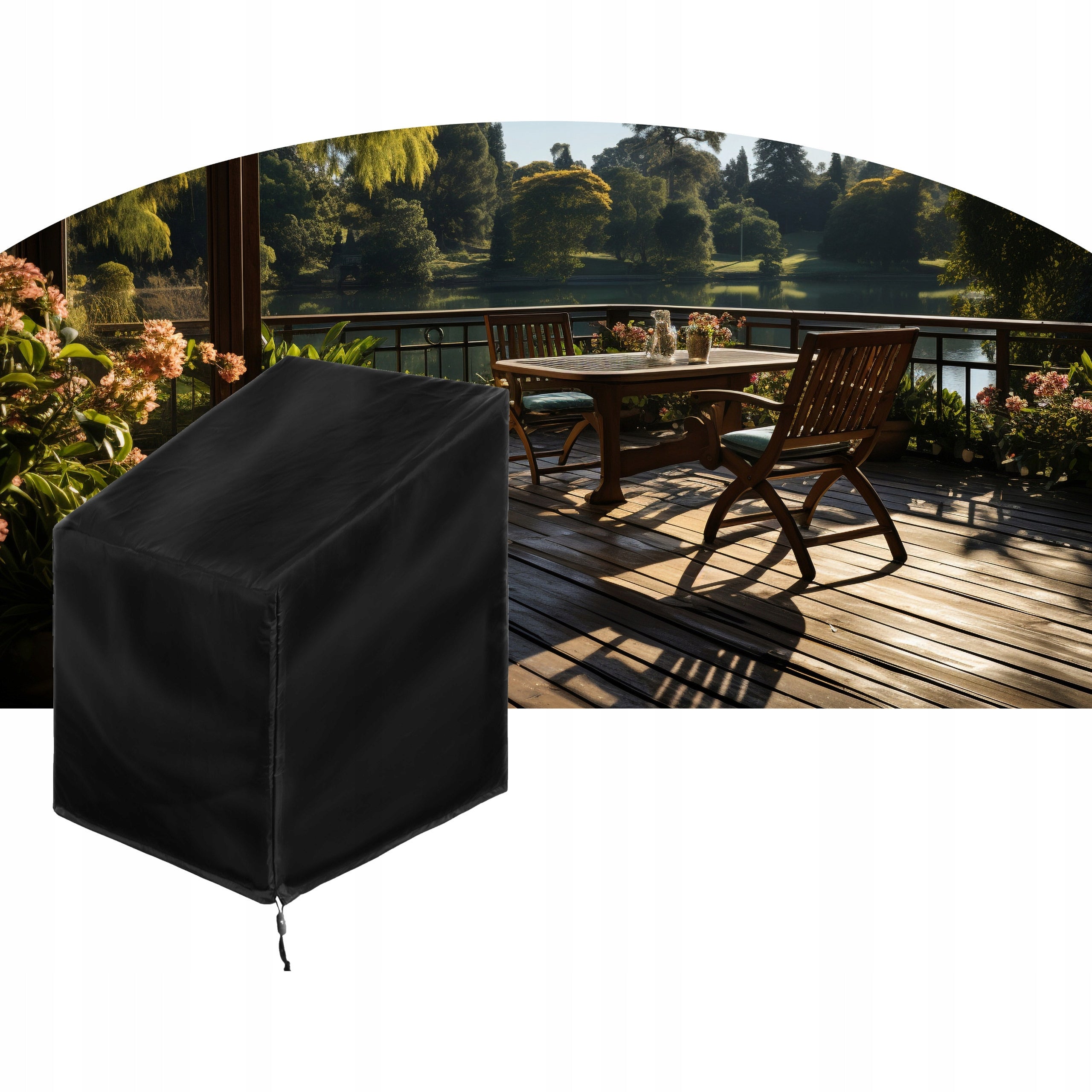 Home Garden Chair Cover for Set of 4 Chairs Cover 61x73x104cm Packaging status original