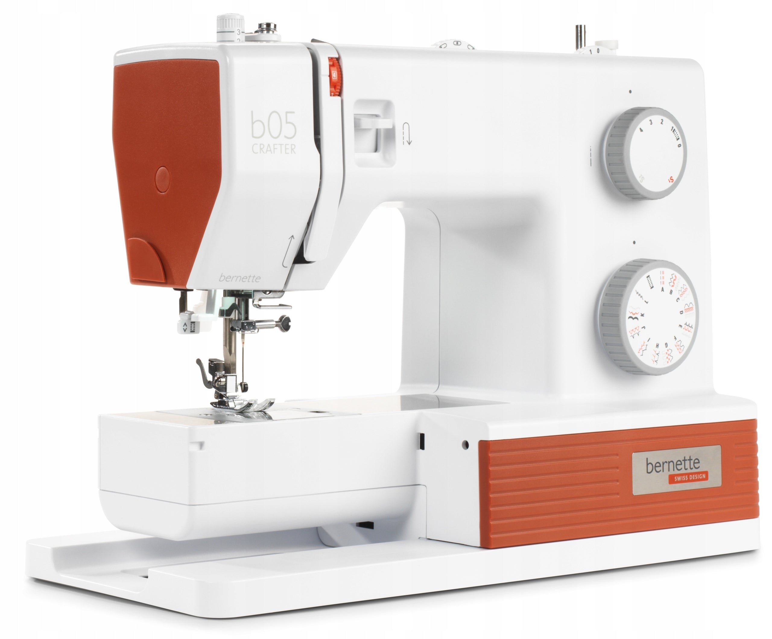 Home Mechanical Sewing Machine Bernette 05 CRAFTER Heavy Duty +FREEBIE Brand Bernette