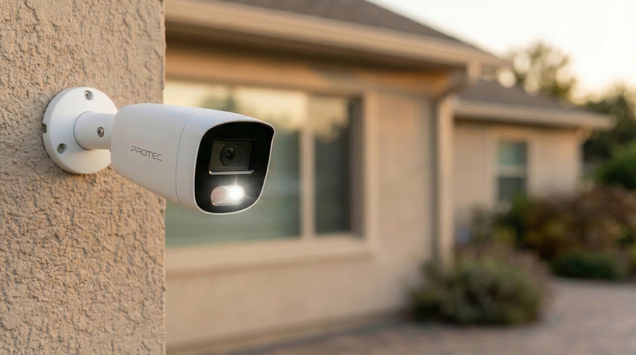 Home Monitoring 4K Set of 4 IP PoE Cameras Outdoor Microphone Night IR LED Packaging status original