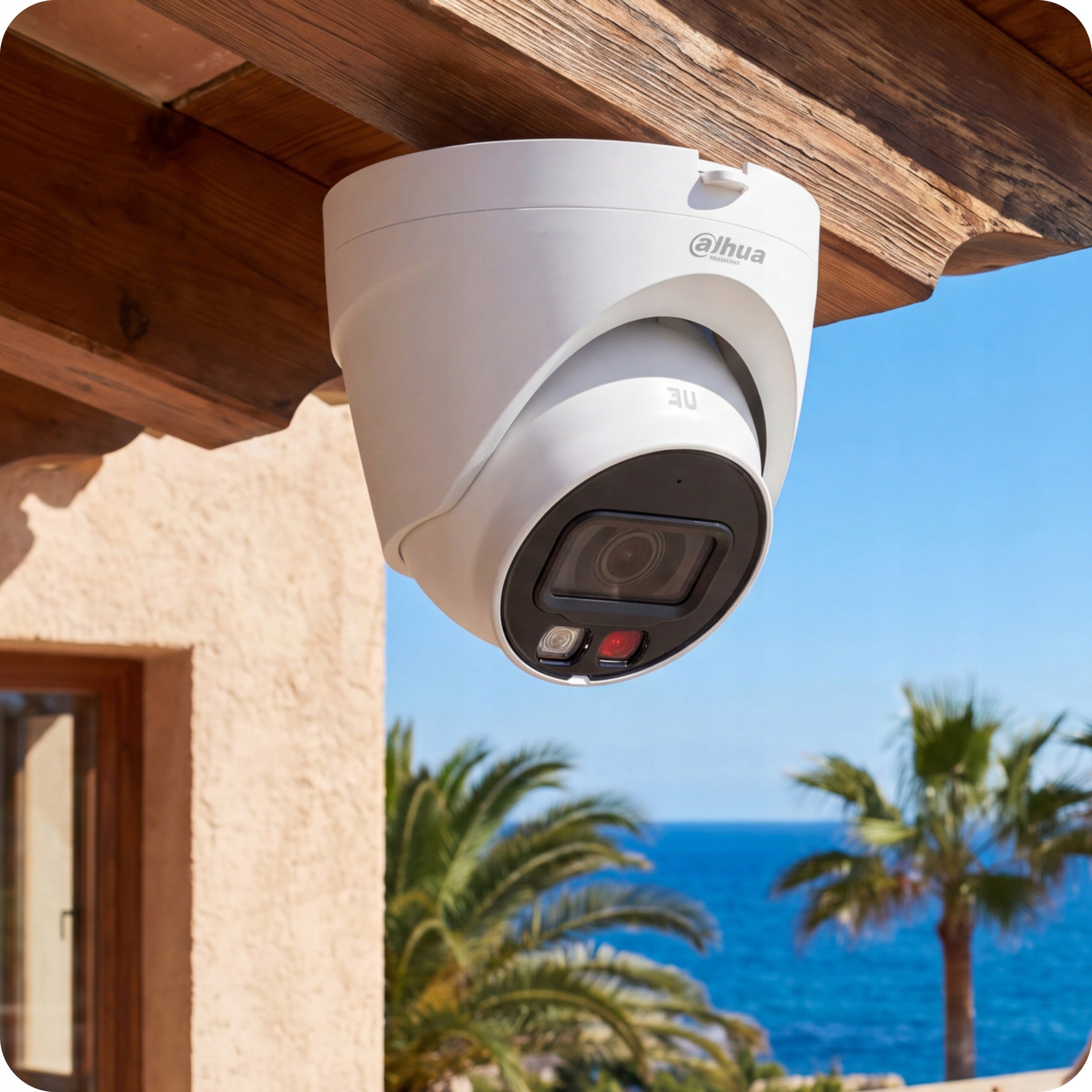 Home Monitoring Kit 8 Outdoor IP PoE Cameras 4Mpx 2K IR LED DAHUA Packaging status original