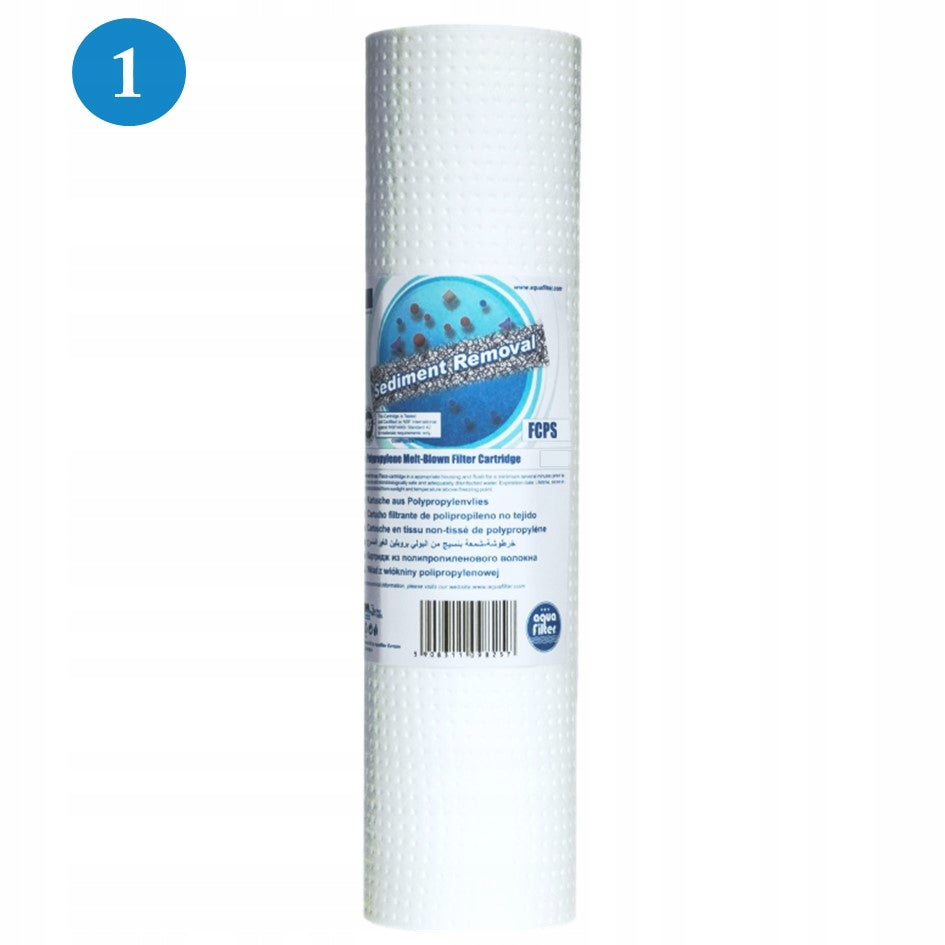 Home Pre-Water Filter 3-STAGE In-line Mechanical Iron Remover Manufacturer code FCCFE