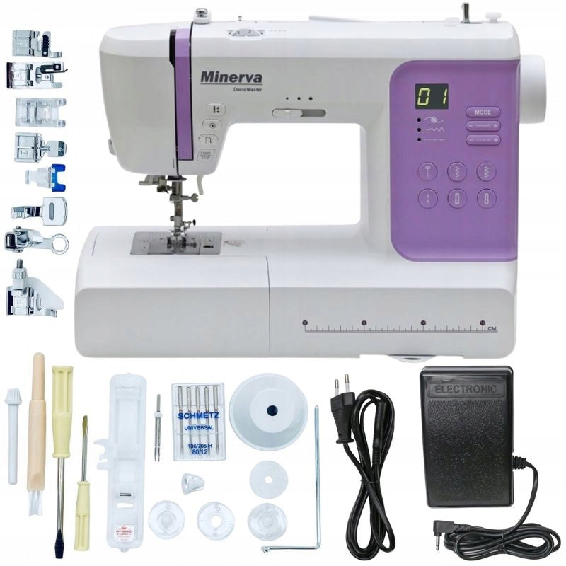 Home Sewing Machine Computer Minerva DecorMaster