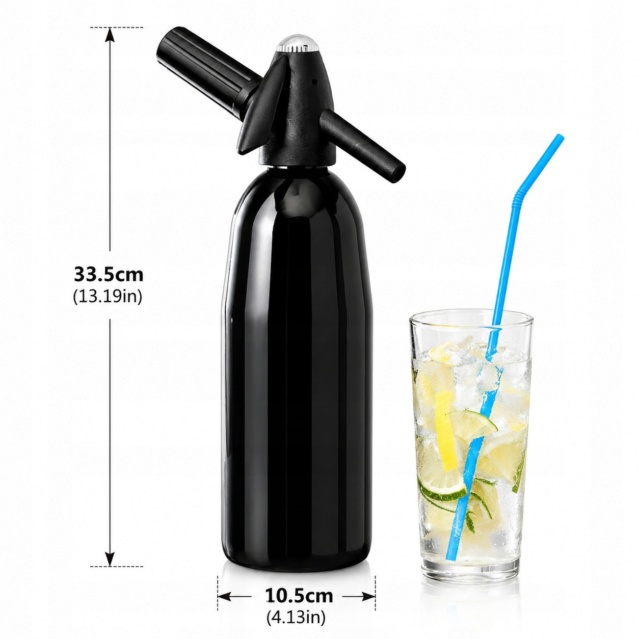 Home Siphon Saturator for Soda Water, 1L Packaging status original