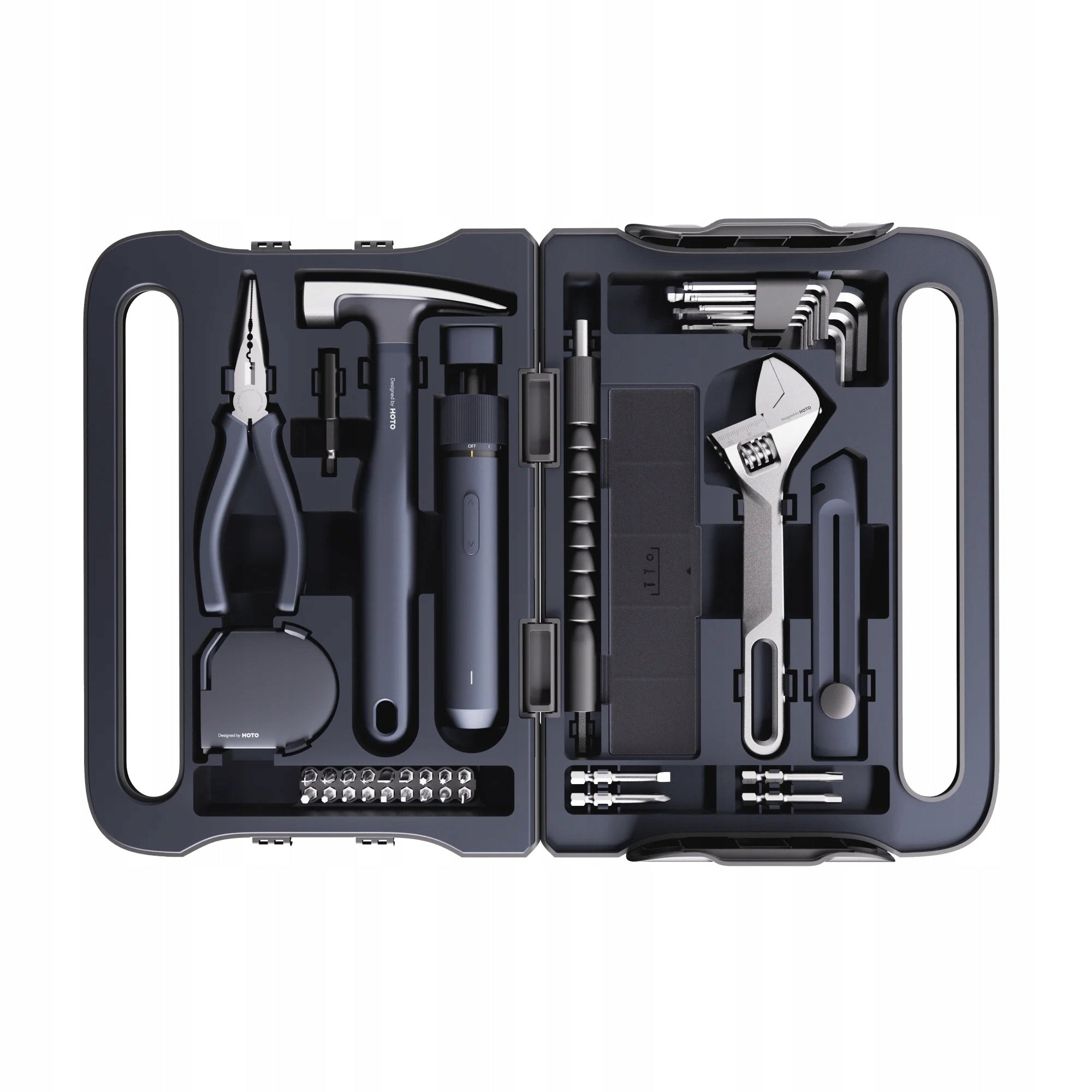 Home Tool Kit with Screwdriver 3.6V HOTO 40 Piece Household Tool Kit Packaging status original