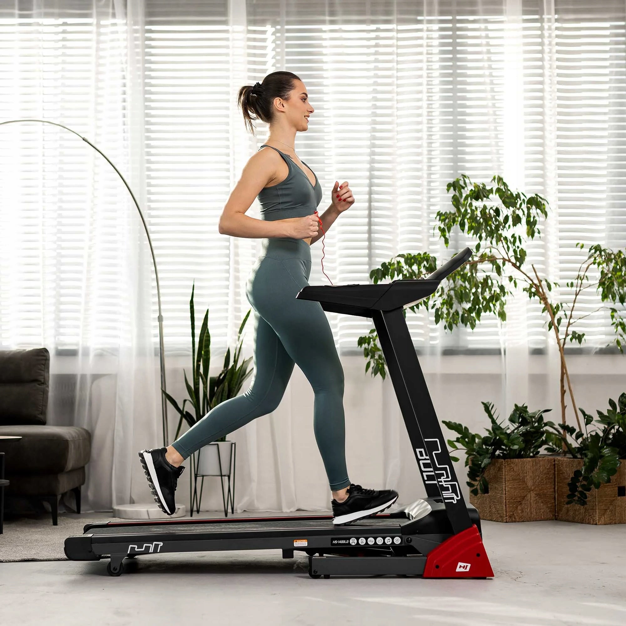 Home Treadmill Electric Folding Automatic Slope Belt Adjustment Model other