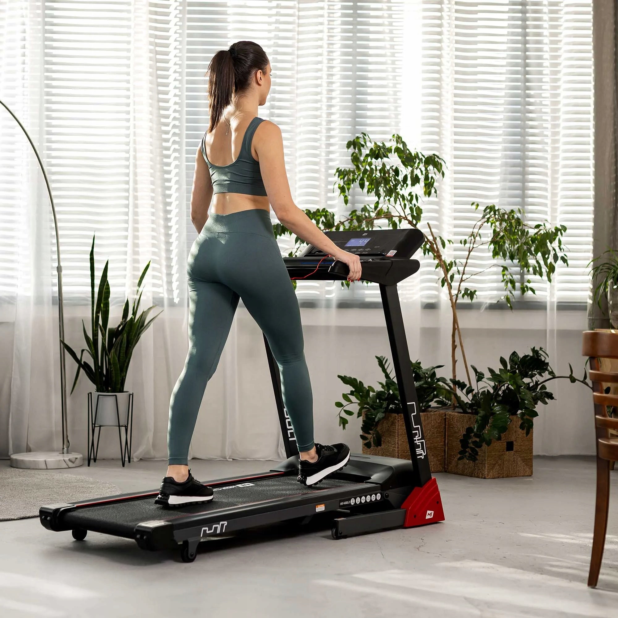 Home Treadmill Electric Folding Automatic Slope Belt Adjustment Packaging status original
