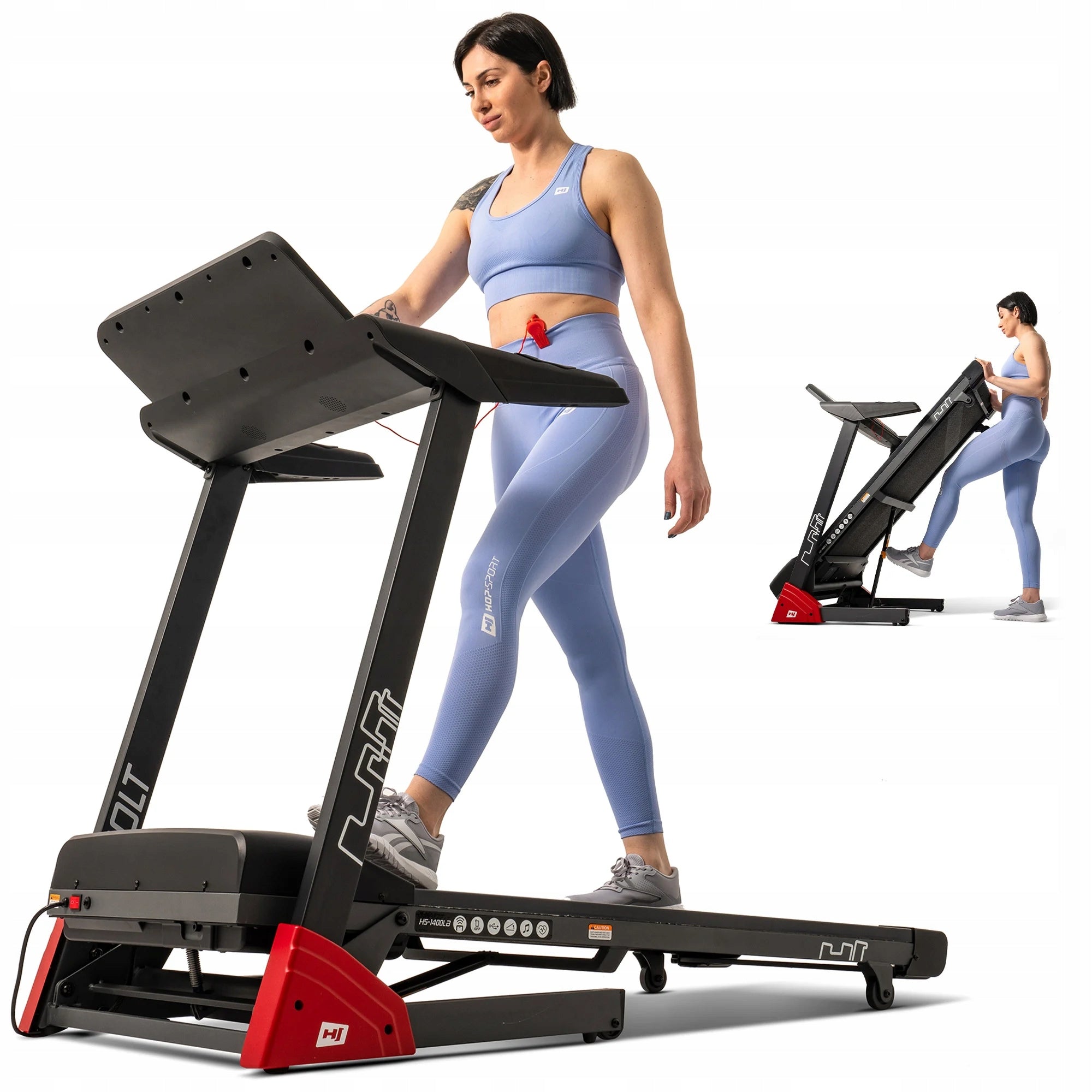 Home Treadmill Electric Folding Automatic Slope Belt Adjustment
