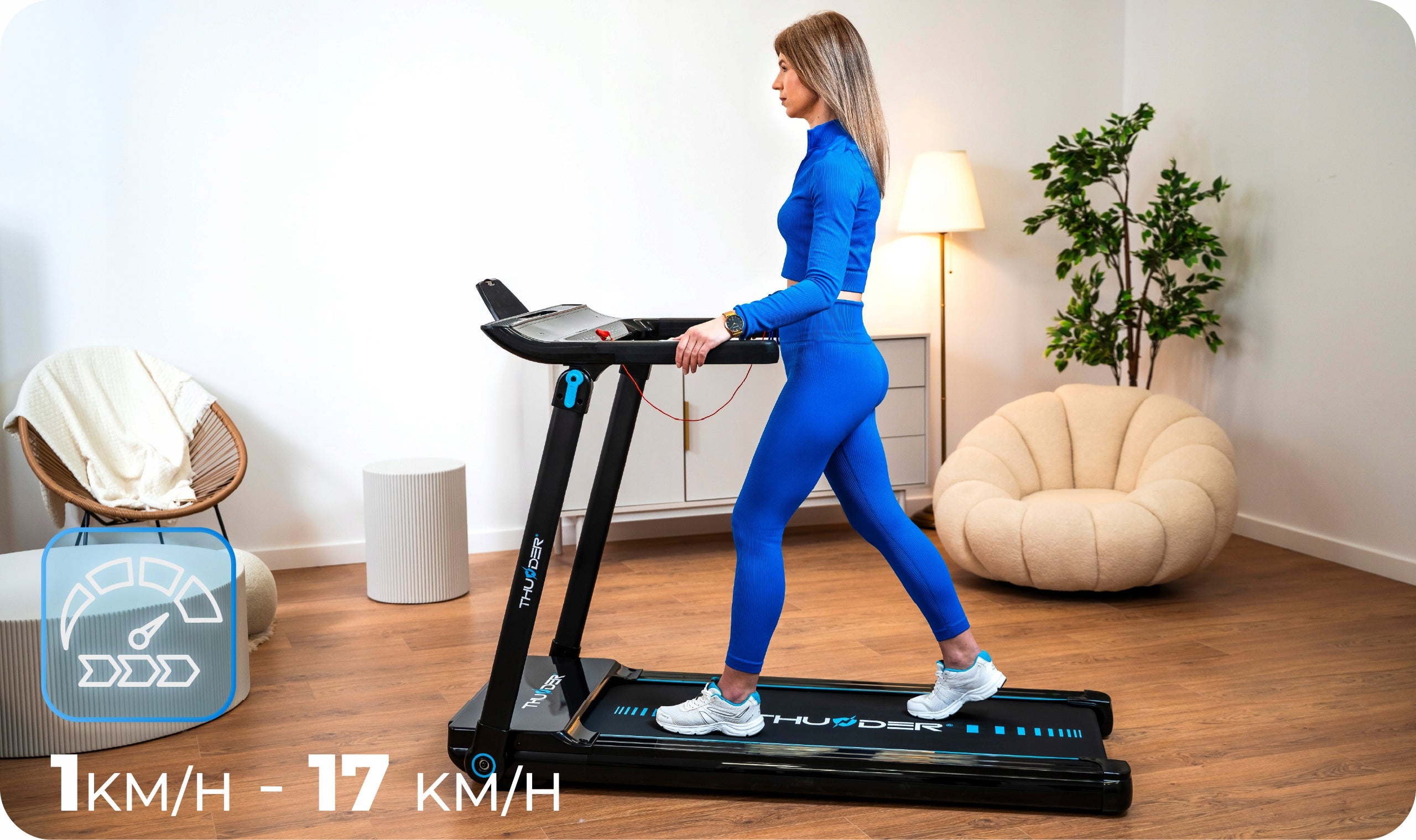 Home Treadmill Electric Folding FitShow Kinomap Bluetooth ULTRA THUNDER Kind electric