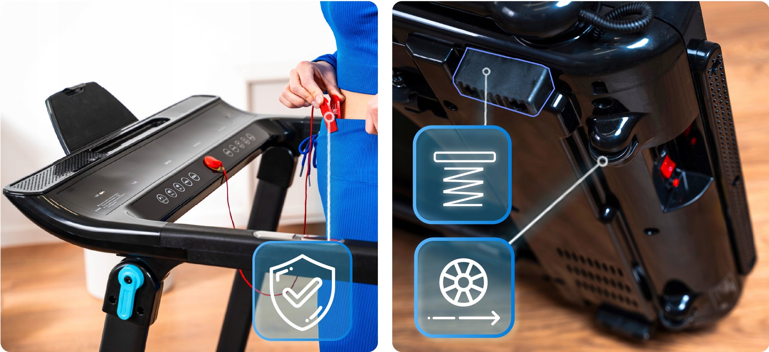 Home Treadmill Electric Folding FitShow Kinomap Bluetooth ULTRA THUNDER Model ULTRA