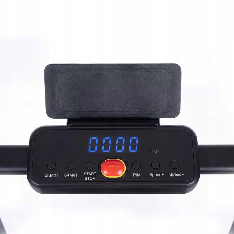 Home electric treadmill Runpad N2 tilt angle 12 km/h folding Measurements training duration distance speed burned calories