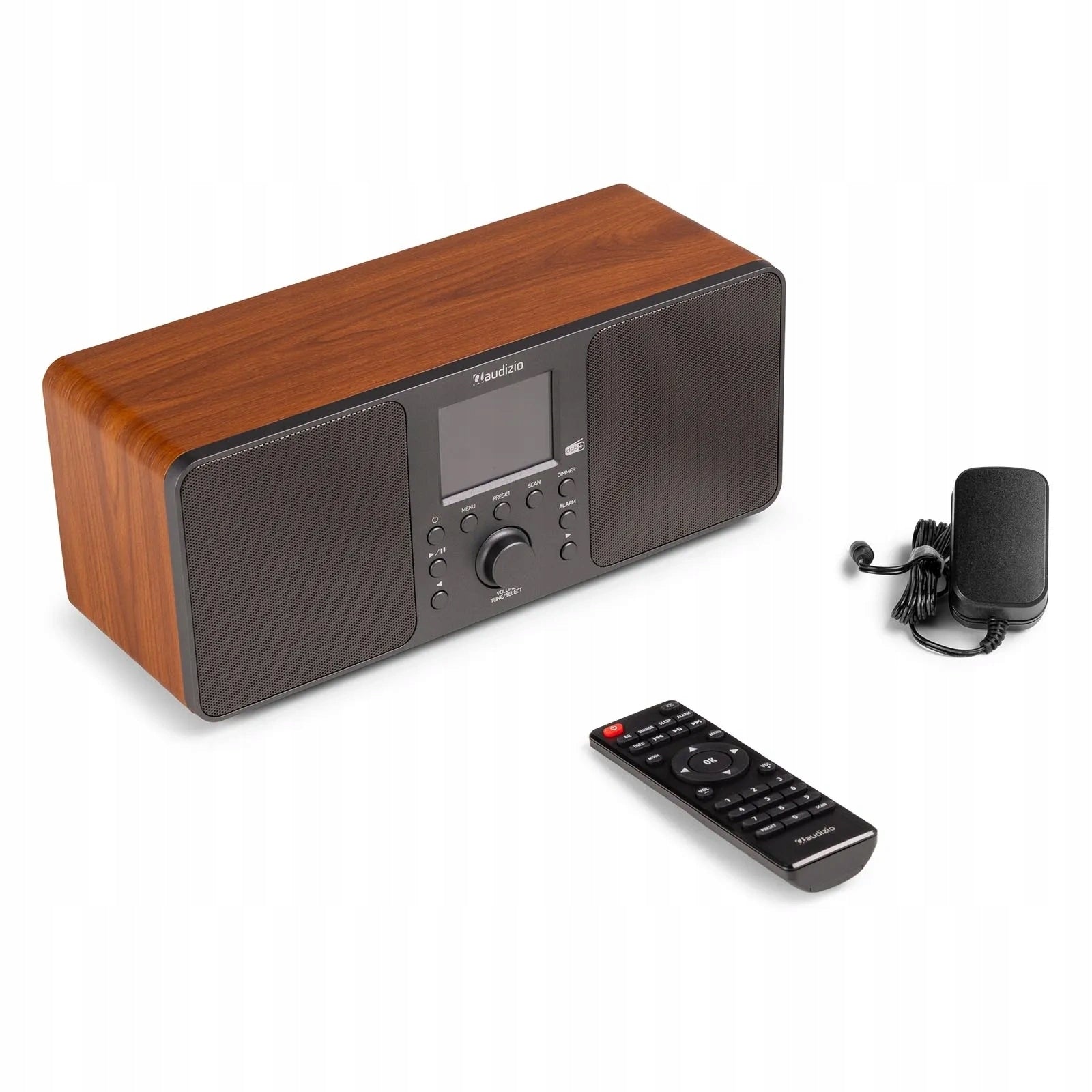 Home radio Genoa DAB+ FM bluetooth dark grey Audizio Manufacturer code 102.361