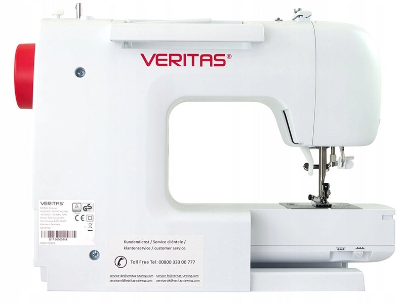 Home sewing machine VERITAS RUBINA 100 stitches + FREEBIES Model Rubina V1317