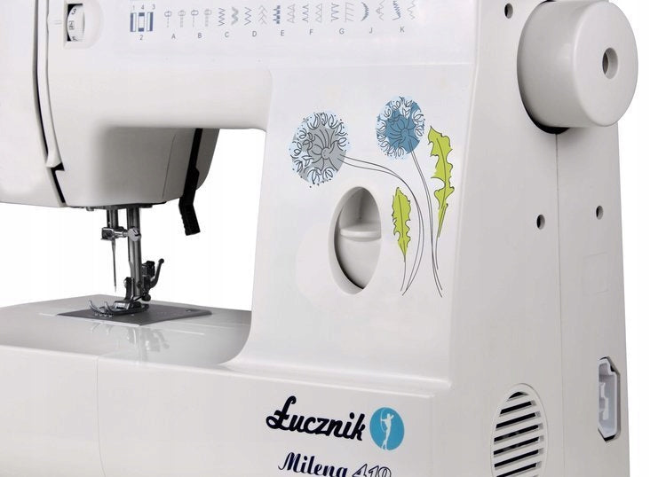 Home sewing machine mechanical straight 22 stitches ŁUCZNIK 419 MILENA Brand Łucznik