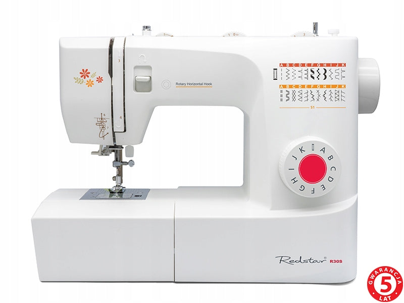 Home sewing machine mechanical strong 23 stitches Redstar R30S + TABLE Model R30S