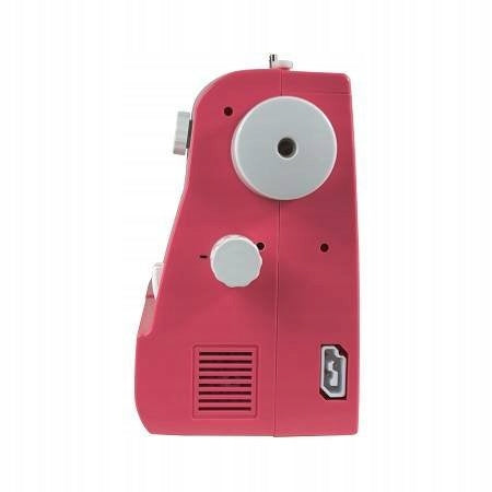 Home sewing machine mechanical strong Łucznik Mia 38 stitches overlock Sewing features hemming hole edging quilting backstitching sewing of elastic fabrics sewing zips stitching
