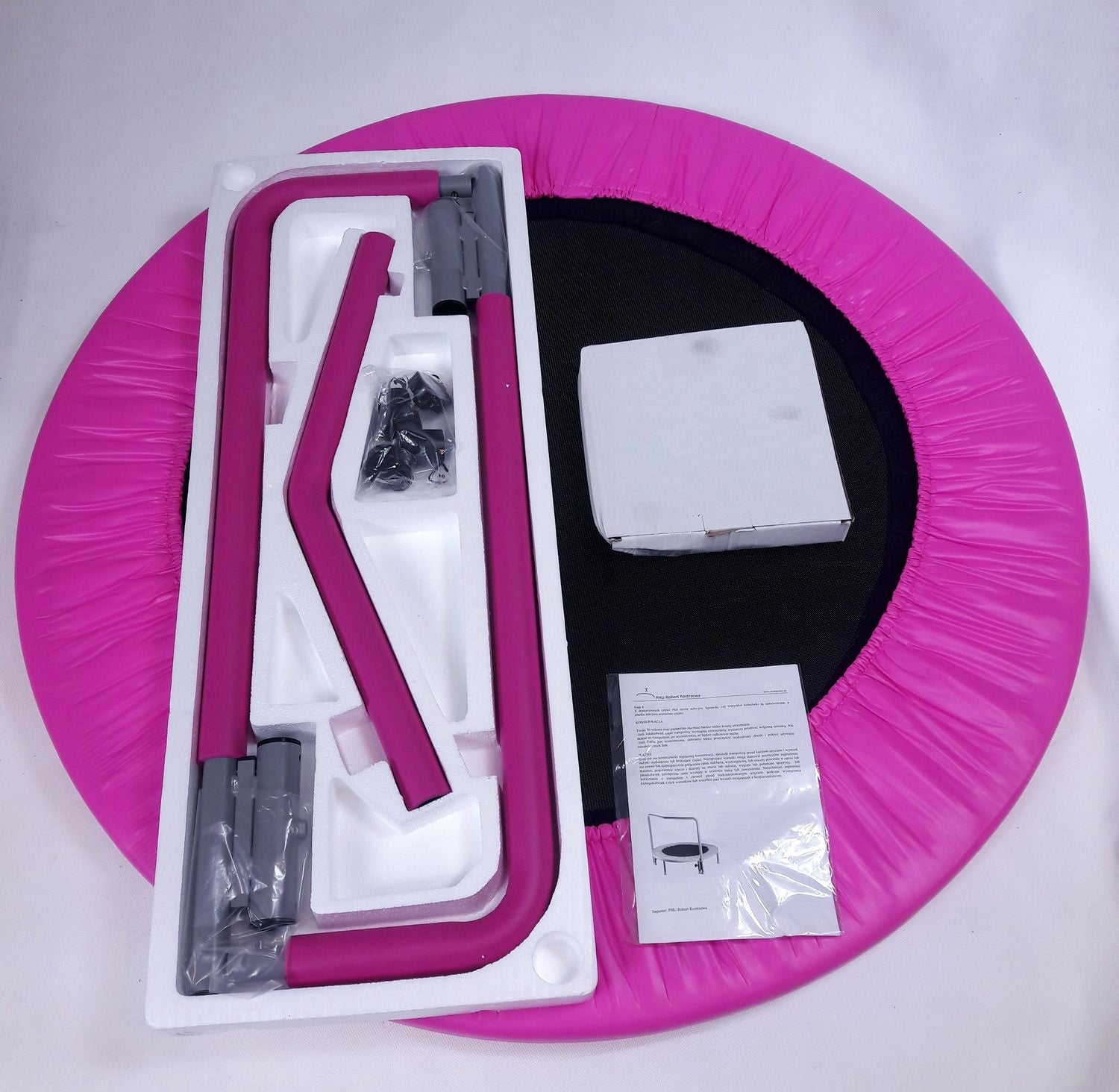 Home trampoline for children, diameter 90 cm 30 springs Total height 76 cm