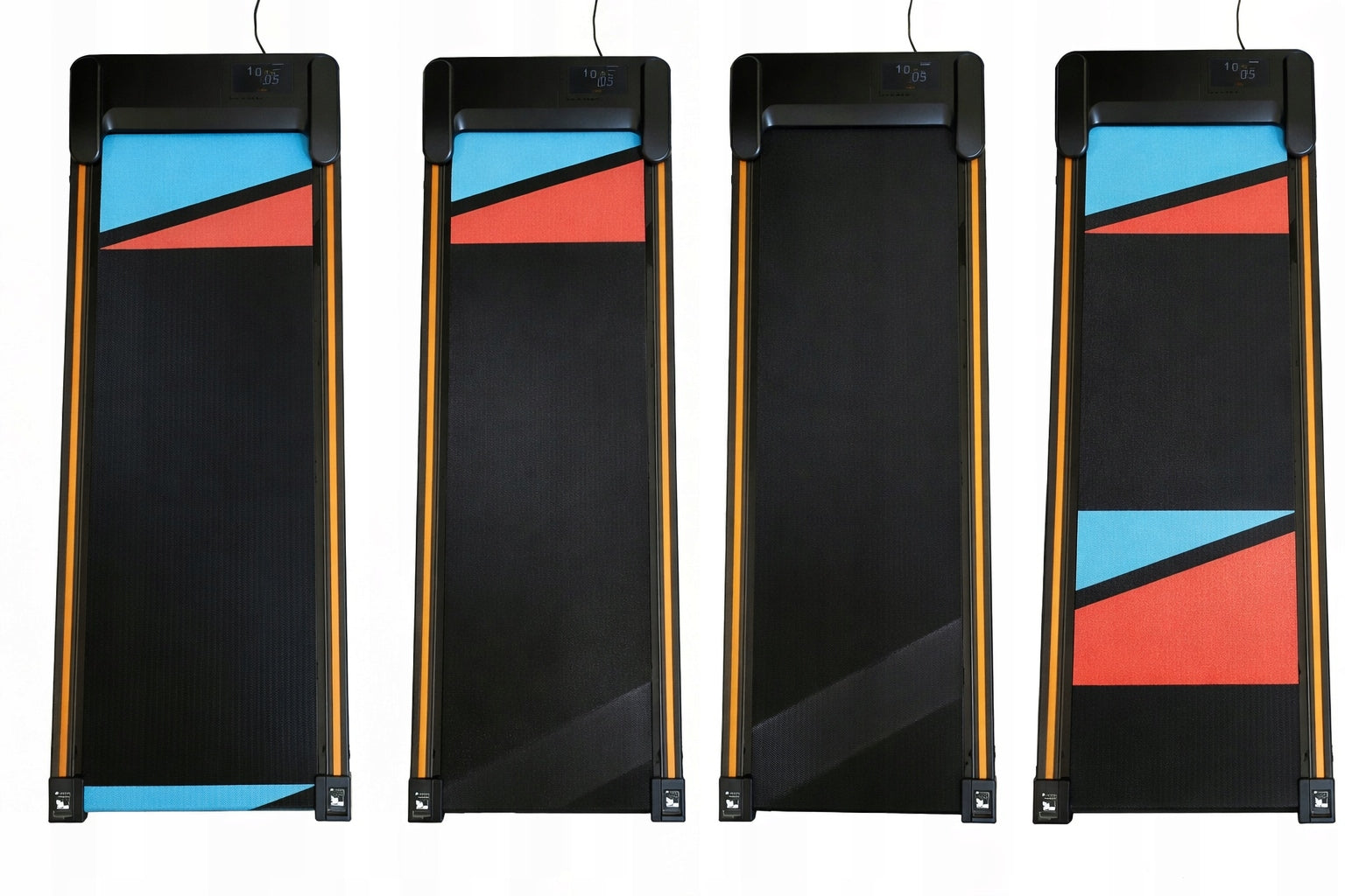 Home treadmill F3810 electric 8 km/h under bed with display and remote control Belt width 38.5 cm