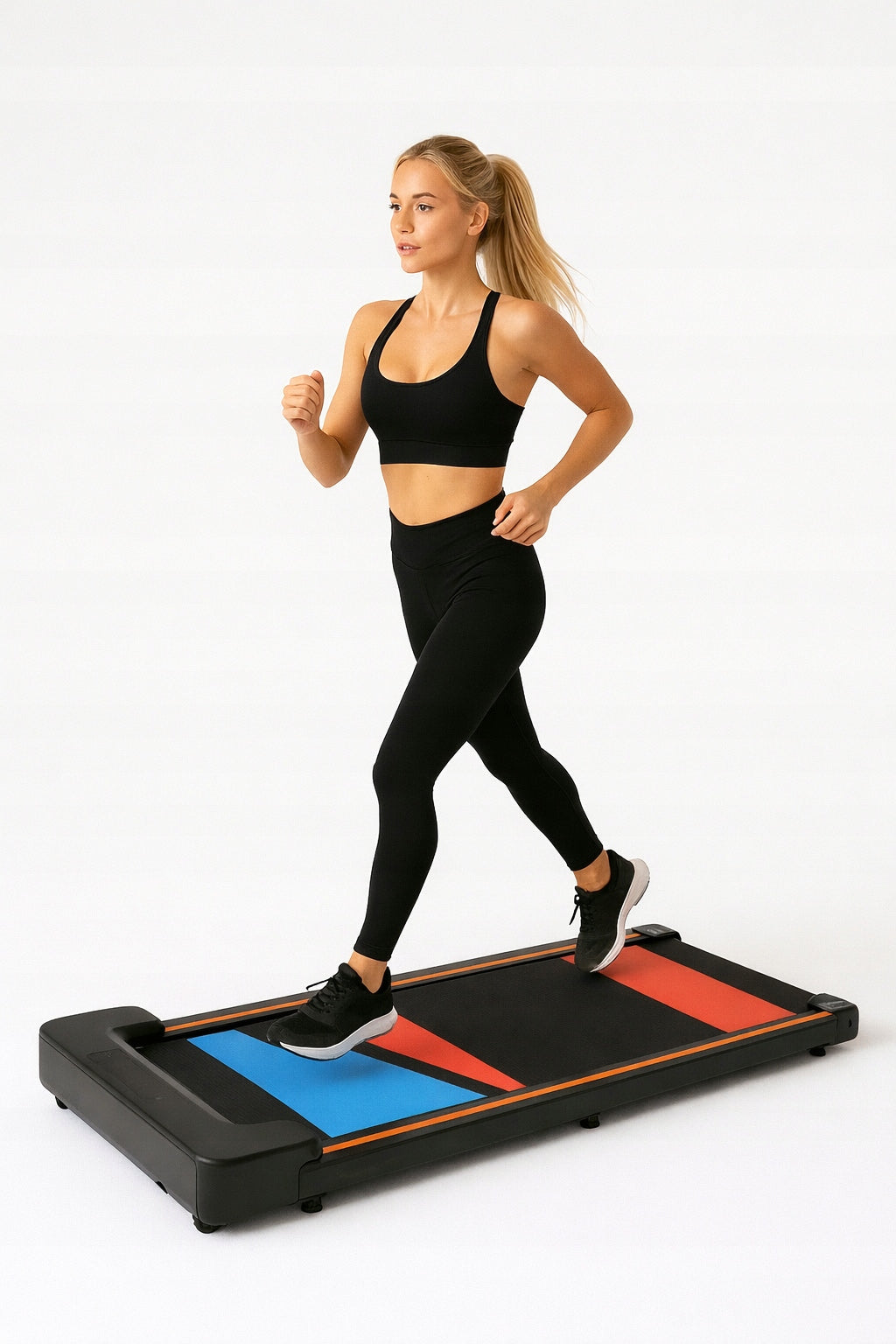 Home treadmill F3810 electric 8 km/h under bed with display and remote control Brand no brand
