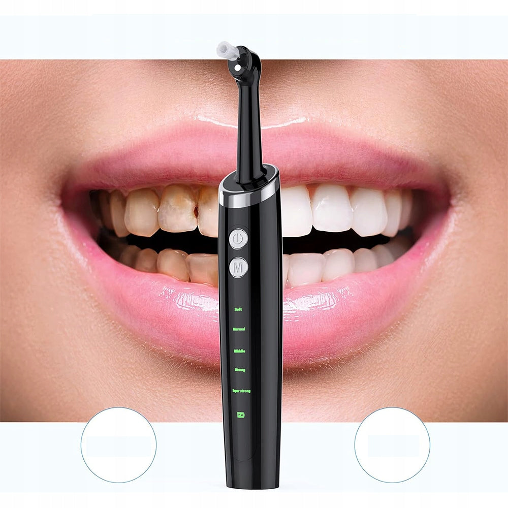 Homemade LED Oral Care Teeth Whitening Polisher with 6 Tips Medical device no