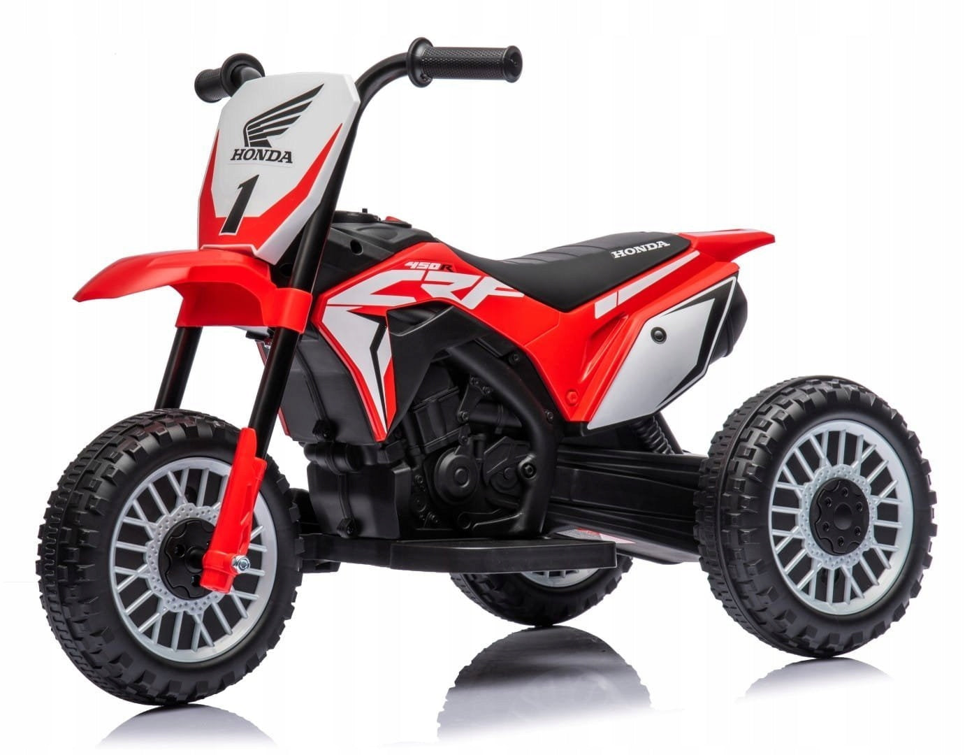 Honda CRF450 Motor Battery Operated Tricycle Rider Sound Red