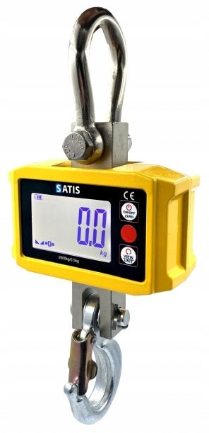 Hook scale OCS-H02 2000 kg 0,5 kg SATIS OCSH022000 Packaging status original